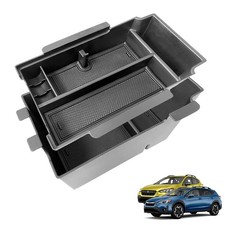 2024 2025 2026 Crosstrek Center Console Organizer Tray for 2024 2025 24 black