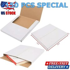 150 LP Premium Record Album Mailers Book Box Variable Depth Laser Disc Mailers