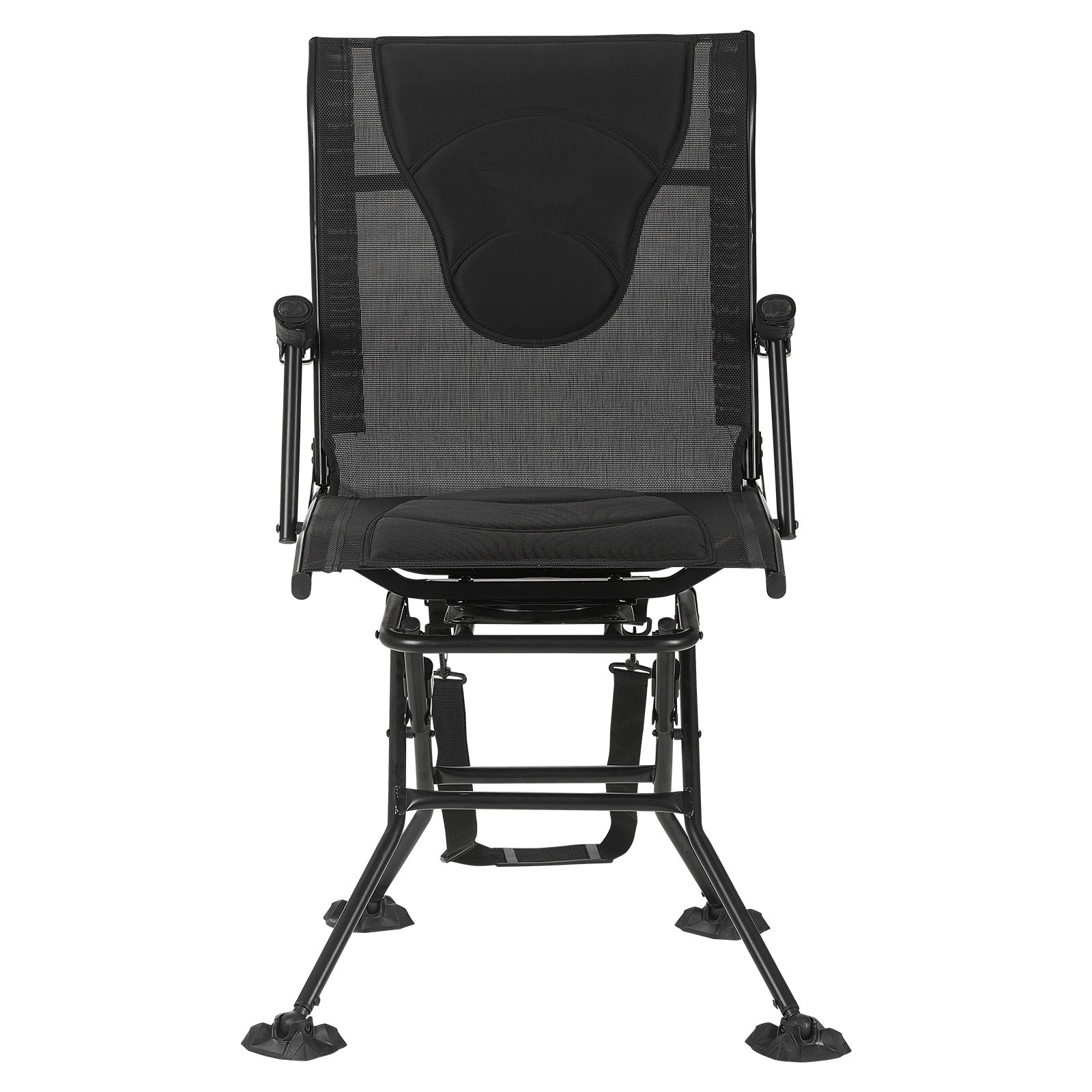 Uimoso 360° Rotating Hunting Chair with Armrests, Foldable Design & Stable Feet