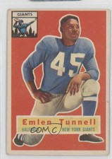 1956 Topps Emlen Tunnell #17 HOF 1q2