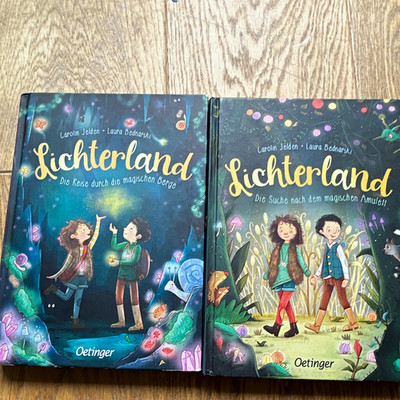 Oetinger Lichterland 2 Kinderbücher Hardcover illustriert Deutsch, 2 Bände