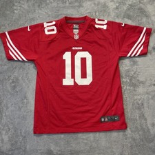 NIKE NFL ON FIELD JERSEY Youth Large 14/16 Red SAN FRANCISCO 49ERS GAROPPOLO 10