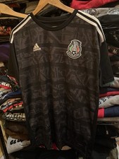 Adidas Mexico National Team 2019 Black Home Aztec Calendar Soccer Jersey Size L