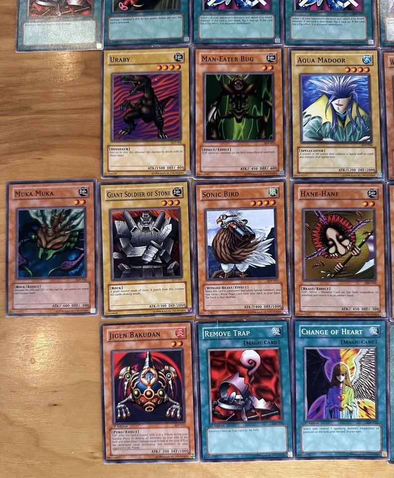 Yu-Gi-Oh! TCG Vintage Pegasus Starter Deck Lot of x33 Cards Holos, 1st Edition+ - Image 2 of 4