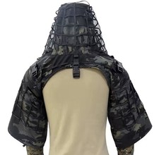Sniper Ghillie Viper Hood Tactical Ghillie Suit Foundation Multicam Black