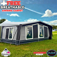Dorema Diamond XL 3m Deep Full Seasonal Caravan Awning | 28mm Frame | All Sizes