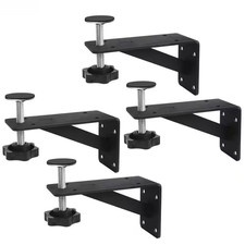 4-Pack 2.5 In. H X 4.5 In. W X 1.65 In. D Undermount Sink Brackets, Undermount S