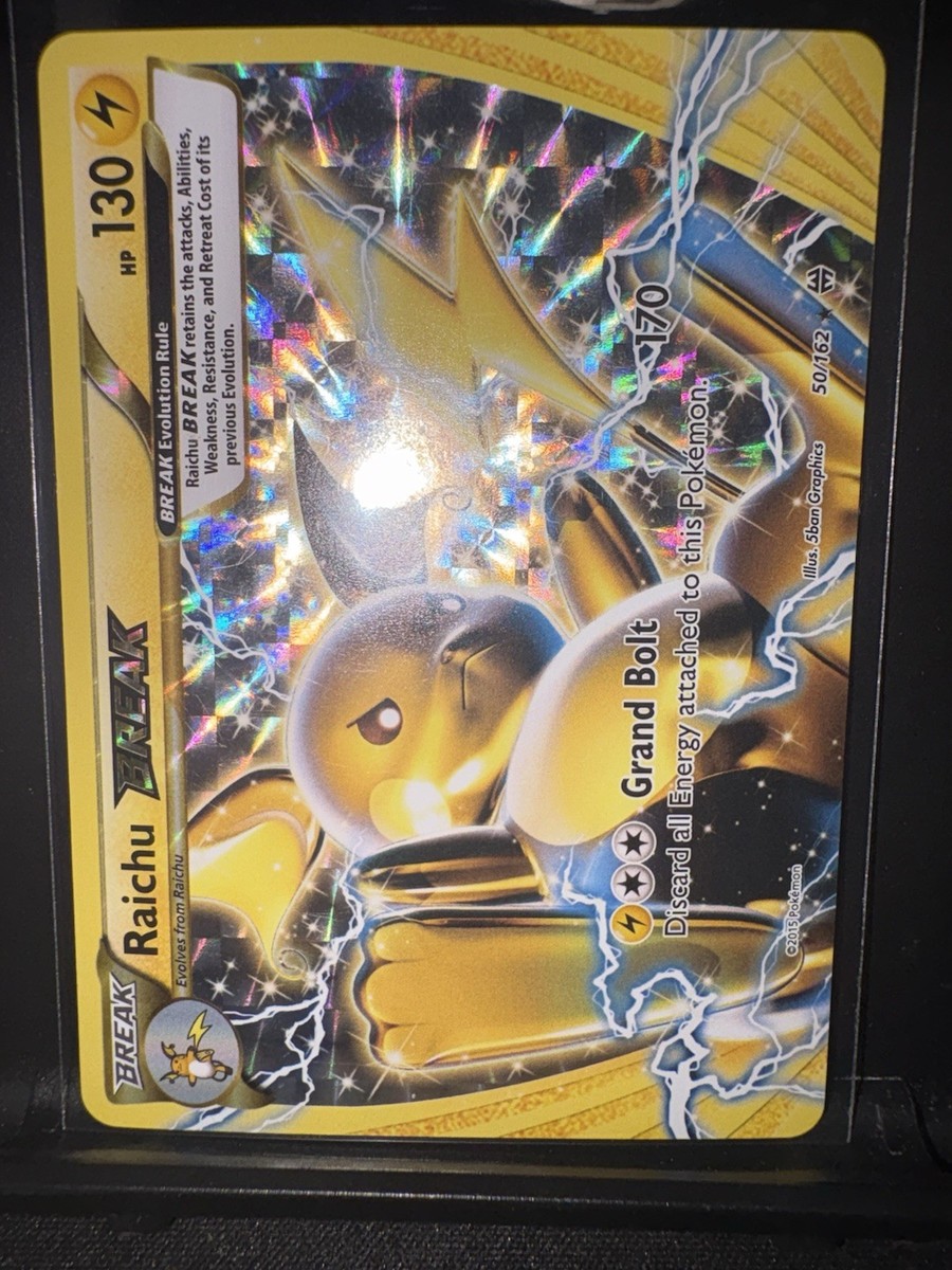 raichu break pokemon card Pokemon - XY - BREAKthrough - Raichu BREAK