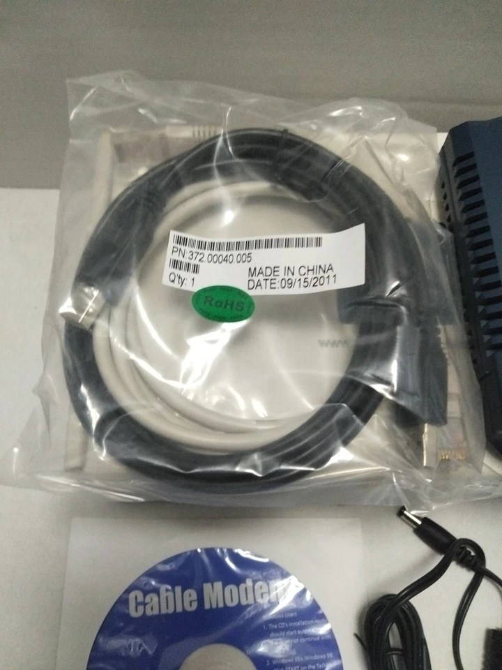 Ubee U10C018.80 Cable Modem Unused and Complete In Original Packaging - Image 2 of 4