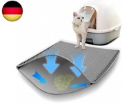 Katzenklo Matte Groß XXL (90×60 Cm), Doppelschicht Waben, Wasserdichte K