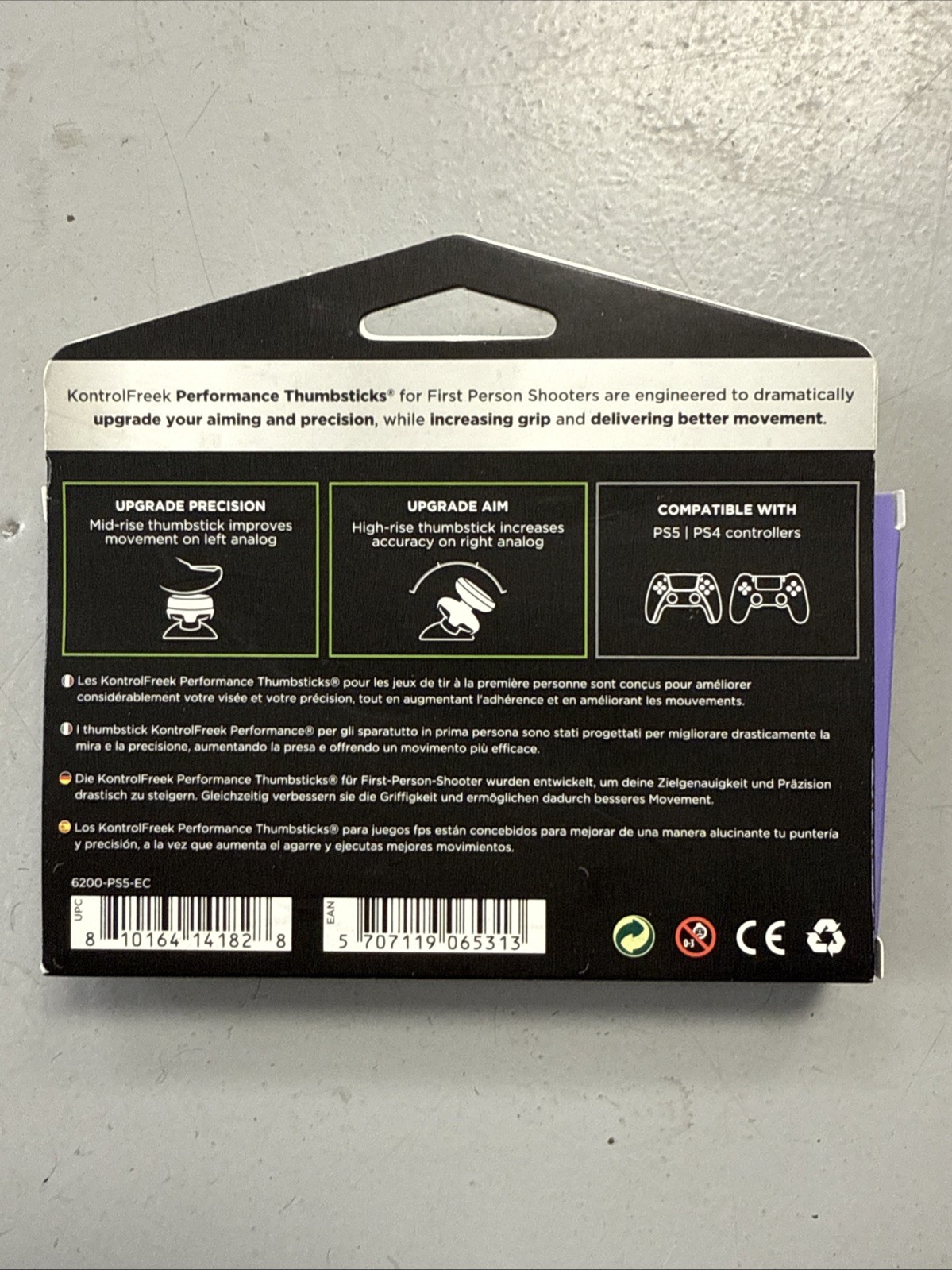 Kontrolfreek Galaxy Thumbsticks Playstation: Compatible with PS4 & PS5 Controlle