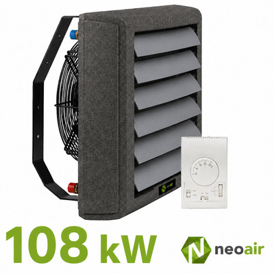 Lufterhitzer NeoAir EVO108 10kW inkl. Konsole Regler mit Termostat Hallenheizung