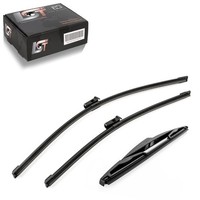 Frontwischer + Heckwischer Scheibenwischer Set FüR Fiat Stilo Multi Wagon