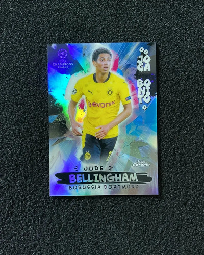 2020-21 Topps Chrome UEFA Jude Bellingham RC Rookie Joga Bonito #JB-7 ZP73