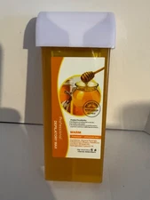 PROFESSIONAL DEPILATORY WAX 3 PC HONEY ROLL ON HAIR REMOVAL WAX CARTRIDGE SEALED