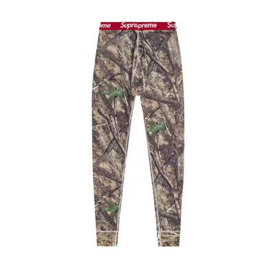 Supreme Hanes Bones Thermal Pant (1 Pack) Woodland Camo | eBay