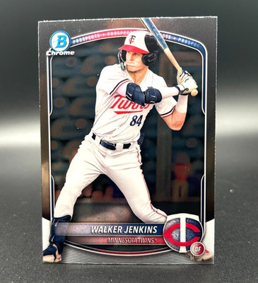 WALKER JENKINS (RC) - 2025 Bowman Chrome Prospects #BCP-1 Minnesota Twins