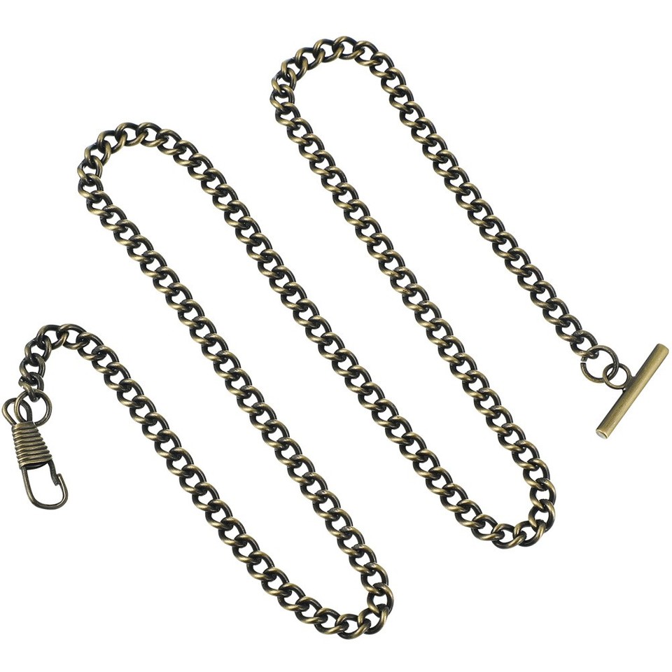 Golden Metal Watch Chain Reusable Pocket Chain for Decoration and Key ...