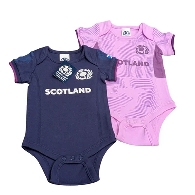Scotland Rugby 2er Pack Baby Bodys - Baby Unterhemden -