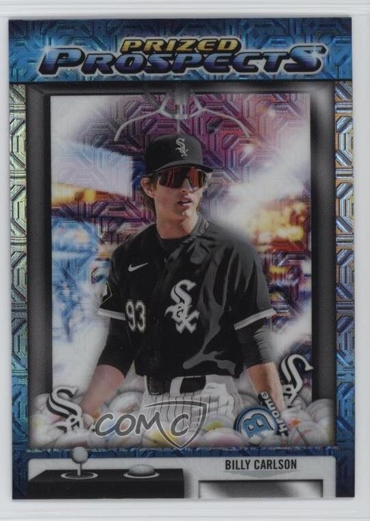 2025 Bowman Draft Prized Prospects Mega Box Mojo Refractor Billy Carlson #PP-6