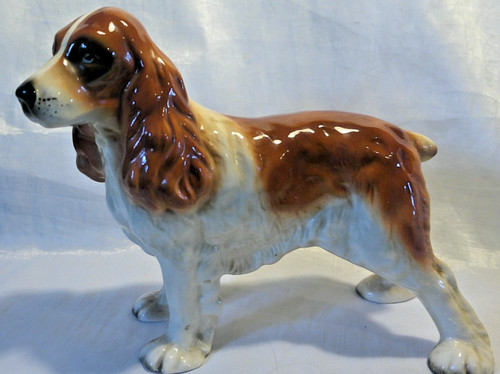 Vintage Handsome Coopercraft Cocker Spaniel Dog Figurine Figure Ornament