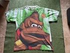 VTG Vintage Donkey Kong Country Super Nintendo SNES AOP Video Game T-Shirt Tee