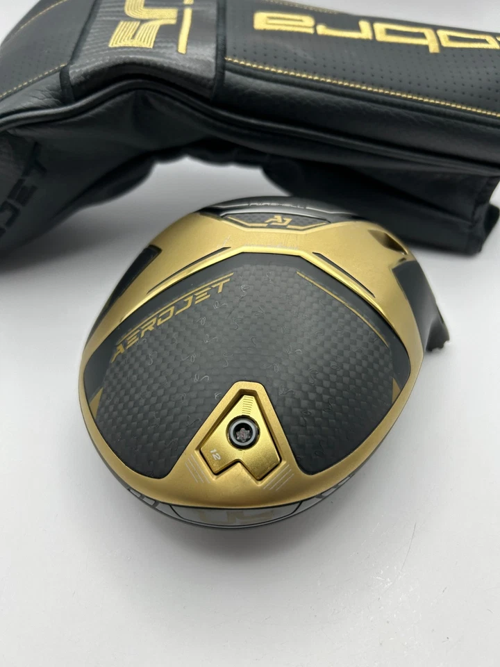 Cobra AeroJet 50Th Anniversary 10.5 Driver Head only With Head Cover RH 2320 - Image 3 of 4