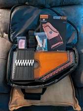 Chromaharp Autoharp..Unbranded..w/ New Case and Accessories