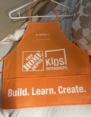 Home Depot Children’s Workshop Aprons