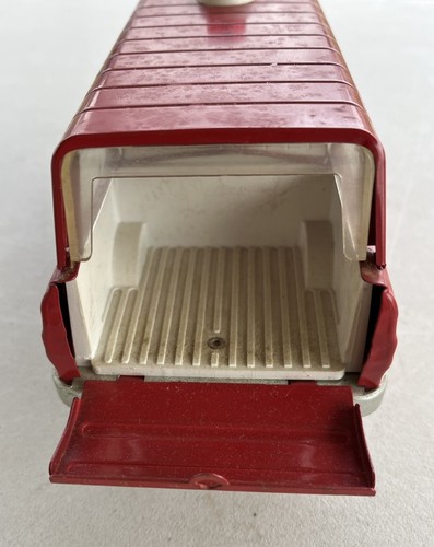 Vintage Tonka Jeep Wagoneer Fire Chief Car Pressed Steel 1960/70’s 9” - Picture 17 of 24