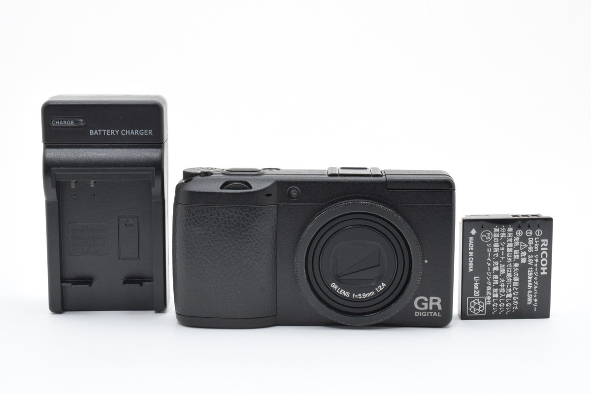 Tasted! [TOP MINT] RICOH GR DIGITAL II 10.1MP Digital Camera Black 