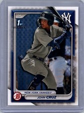 2024 Bowman #BP-77 John Cruz Prospects