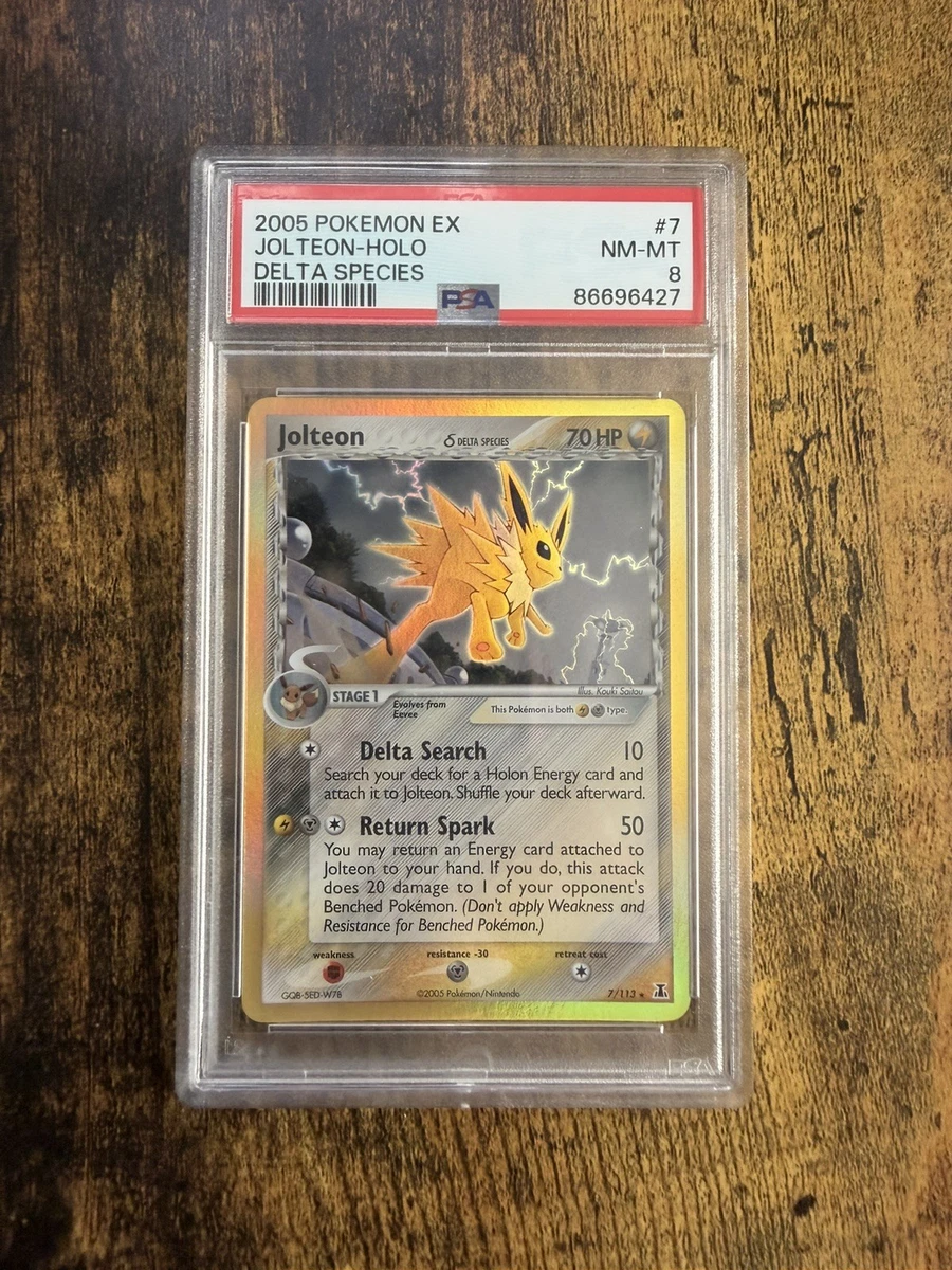 Jolteon Pokémon TCG Professional Sports Authenticator (PSA