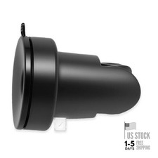 Handle held Shower Head Holder Suction Cup - Retachable - 5 Matte Black