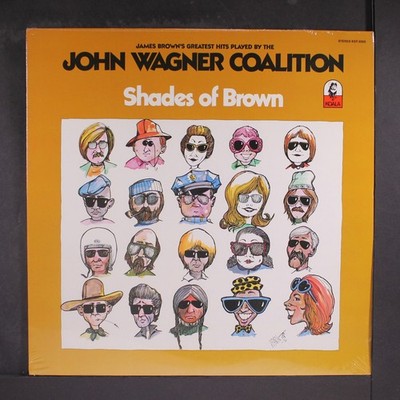JOHN WAGNER COALITION: shades of brown KOALA 12'' LP 33 RPM Sealed