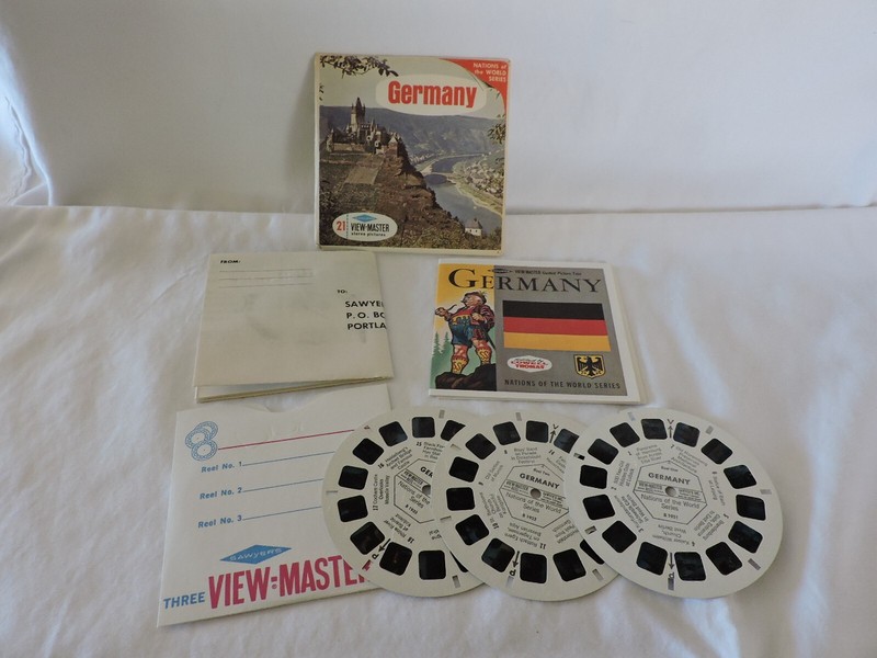 Germany Nations of the World Series Set of Three Sawyers View Master Reels