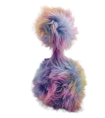 Jellycat London Rainbow Pom Pom Bird Plush Ostrich MultiColor 14