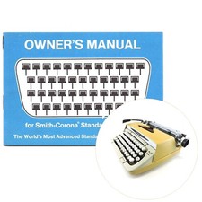 Smith Corona Vantage Typewriter Instruction Manual User Repro Vtg SCM thumbnail