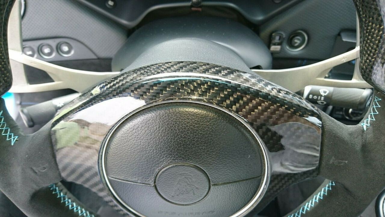 Fit Lamborghini Murcielago 01-10 Carbon Fiber Steering Wheel Center Cover