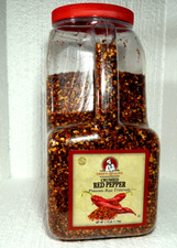 Crushed Red Pepper Flakes Chef's Quality Brand 3.75 lb.Preferred by restaurants