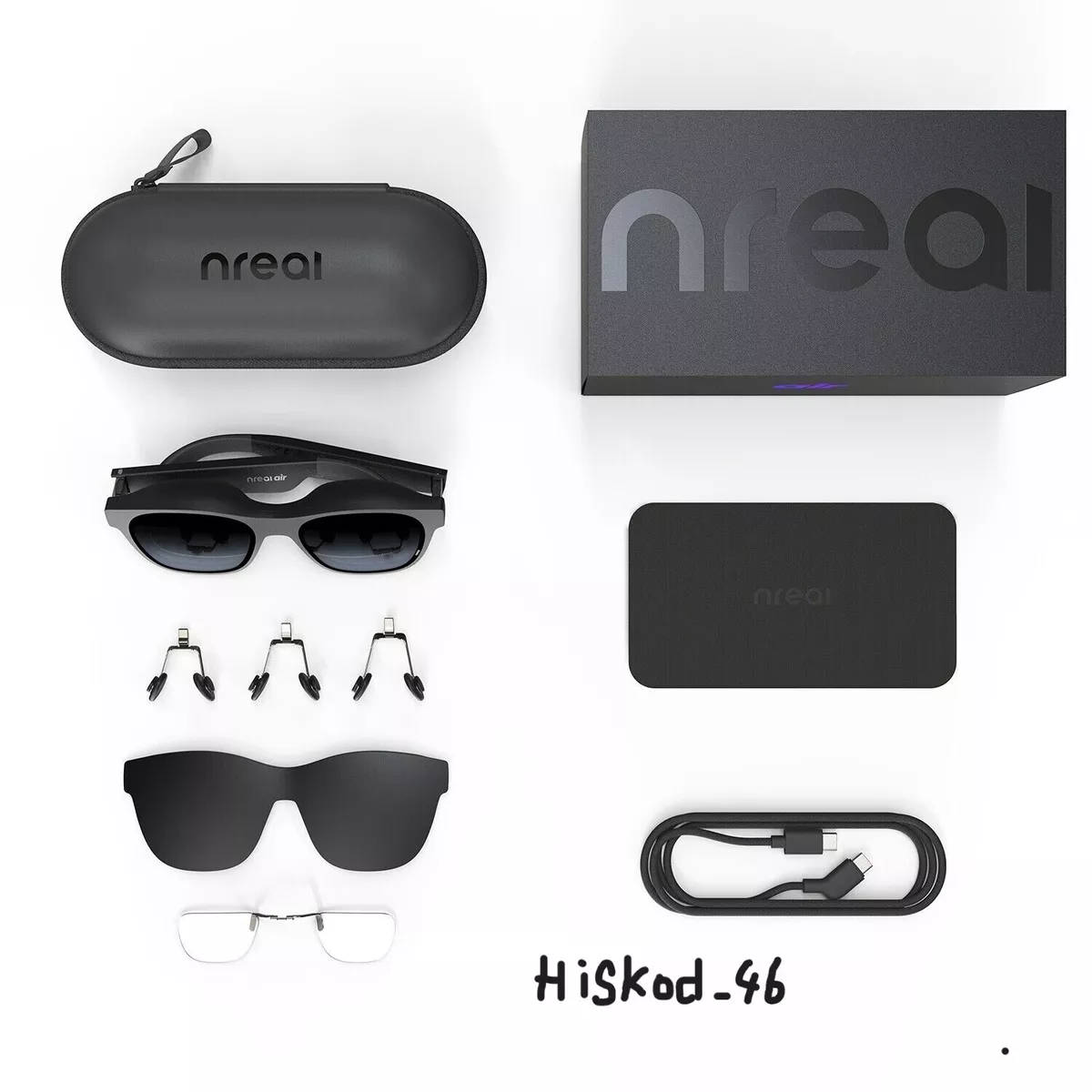 Nreal Air Smart Glasses Black AR Smart Glass Wearable XR device