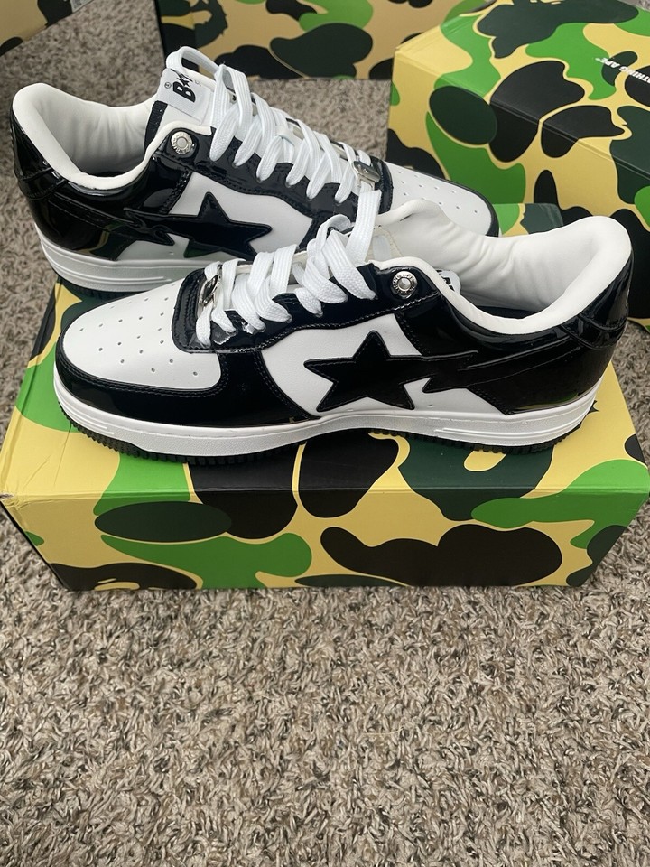 A Bathing Ape Bapesta Black eBay