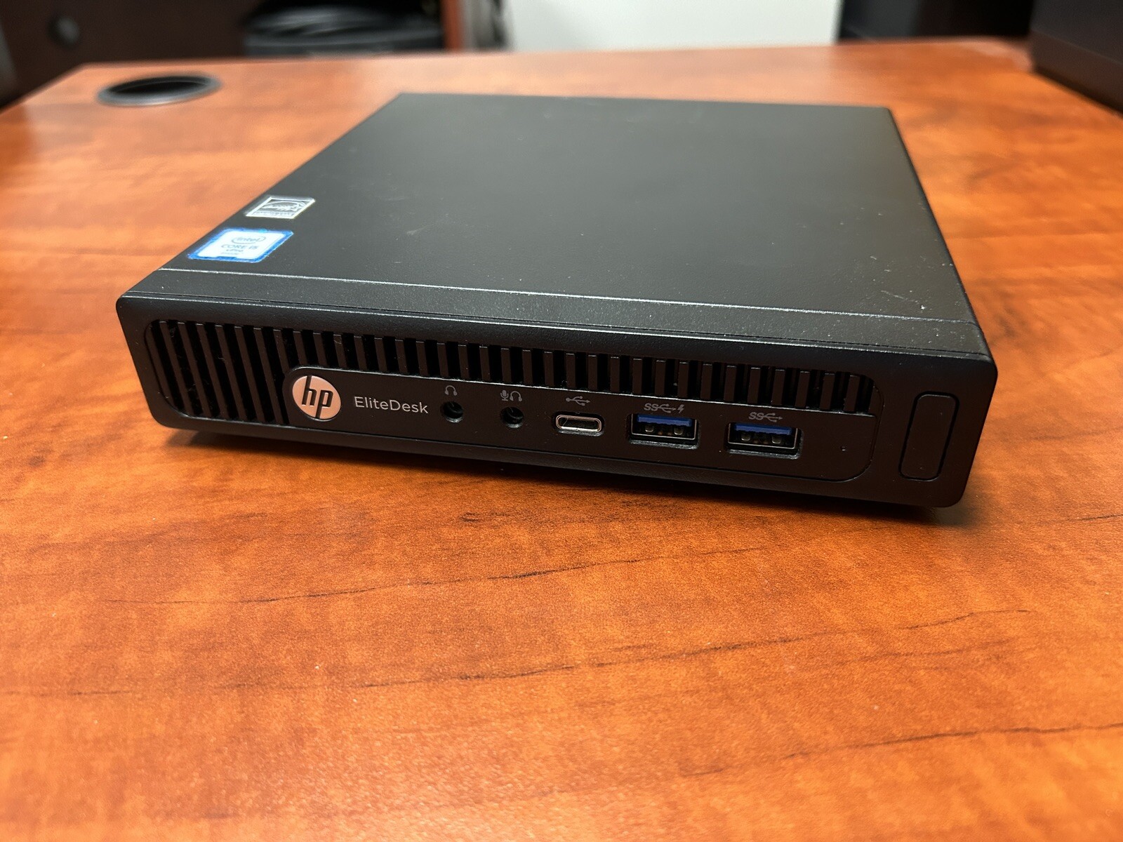 Renewed HP EliteDesk 800 G2 Mini PC With 21.5" FHD Monitor, Intel I5-6500, 16GB RAM, 256GB SSD, Keyboard & Mouse