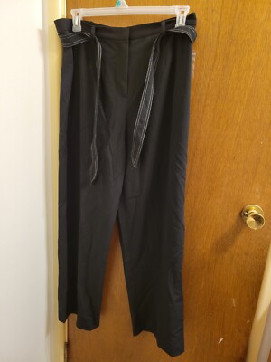 Requirements Womens Size 16 Black  Dress Pants Brand Nwt Nwt Partial New Tag 