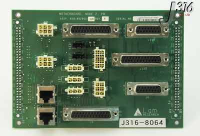8064 LAM RESEARCH MOTHERBOARD, NODE 2, PM (710-802902-006) 810-802902-006