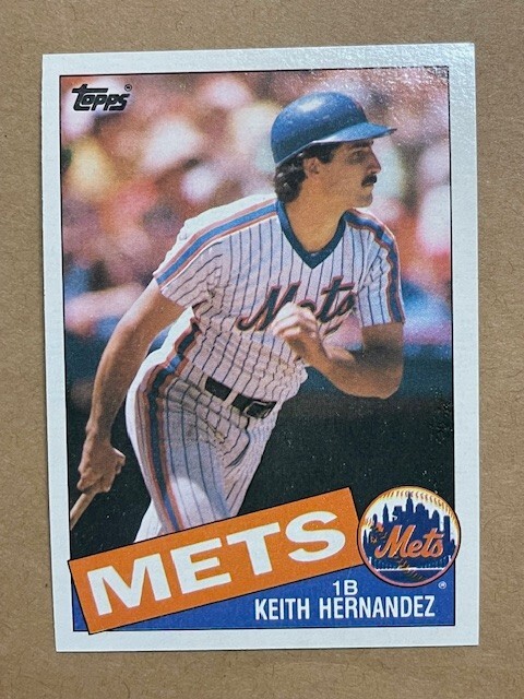Keith Hernandez ~ 1985 Topps #80 New York Mets  -