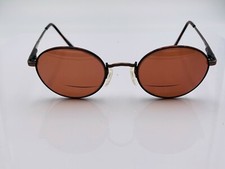 Vintage Aristar 6901 Brown Metal Oval Sunglasses Hong Kong FRAMES ONLY