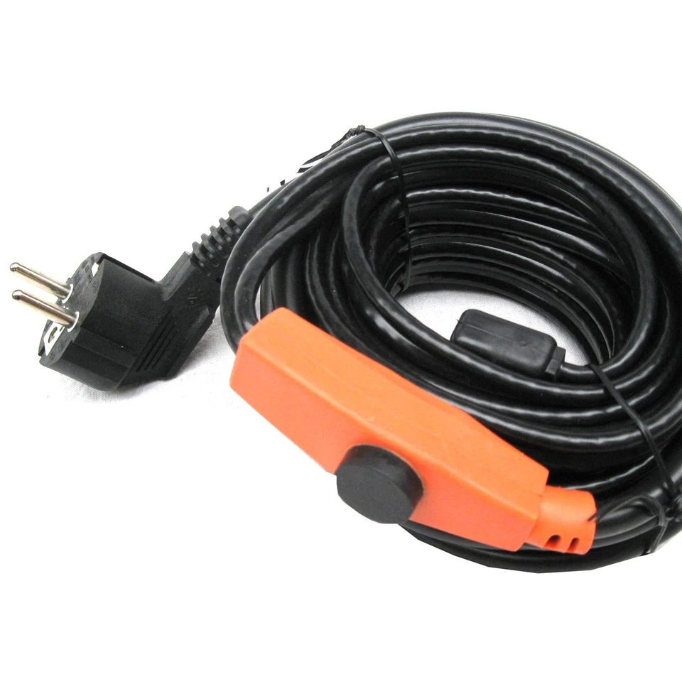 DL 12m Heizkabel Begleitheizung Heizleitung Auftaukabel Wärmekabel Frostschutzkabel