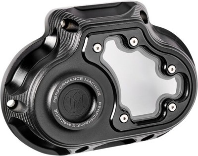 PERFORMANCE MACHINE (PM) 0177-2081M-SMB Transmission Cover Black Ops 1107-0678