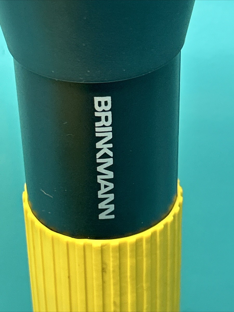 Vintage Yellow Brinkmann Pro Grip 12” Flashlight for sale